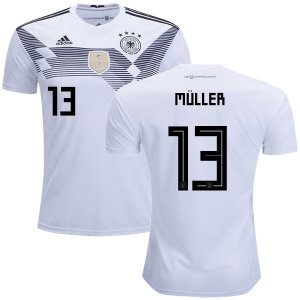 Germany 2018 World Cup THOMAS MULLER 13 Home Shirt Soccer Jersey