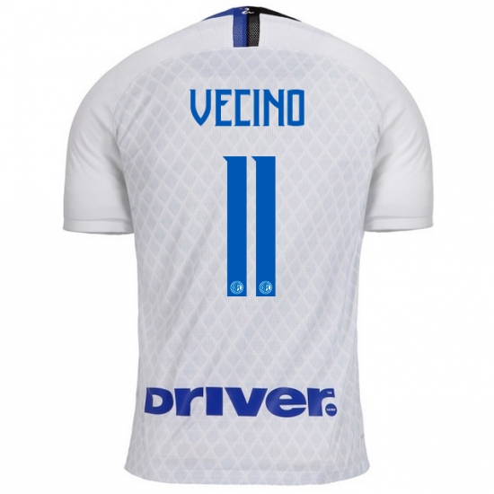 Inter Milan 2018/19 VECINO 11 Away Shirt Soccer Jersey - Click Image to Close
