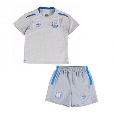 Everton 2017/18 Away Kids Soccer Kit Children Shirt And Shorts
