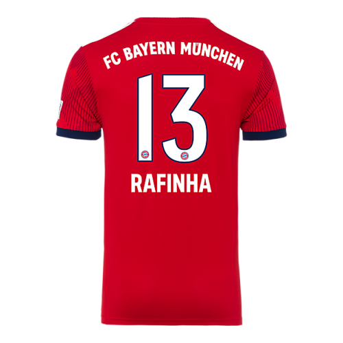 Bayern Munich 2018/19 Home 13 Rafinha Shirt Soccer Jersey
