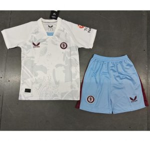 Kids 2023/24 Aston Villa Away Kit