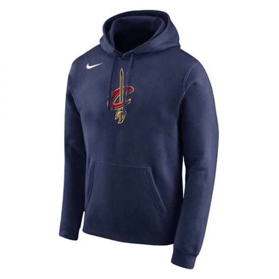 Cleveland Cavaliers 2017/18 Royal Blue Core Hoodie - Click Image to Close