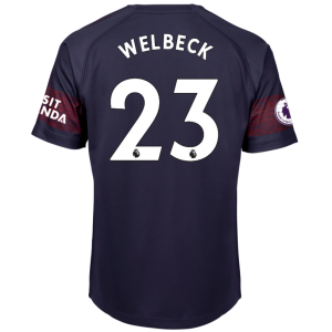 Arsenal 2018/19 Danny Welbeck 23 Away Shirt Soccer Jersey