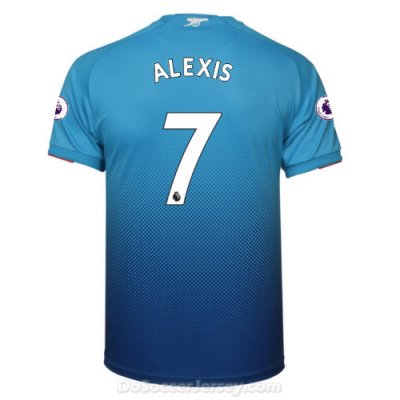 Arsenal 2017/18 Away ALEXIS #7 Shirt Soccer Jersey