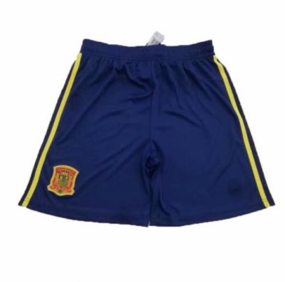 Spain 2019 World Cup Home Soccer Shorts