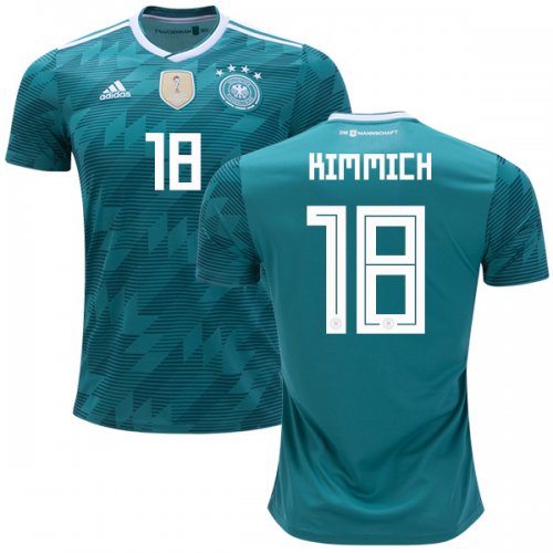 Germany 2018 World Cup JOSHUA KIMMICH 18 Away Shirt Soccer Jersey