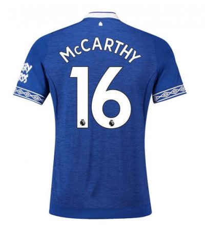 Everton 2018/19 McCarthy 16 Home Shirt Soccer Jersey