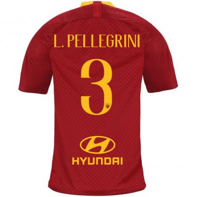 AS Roma 2018/19 L.PELLEGRINI 3 Home Shirt Soccer Jersey