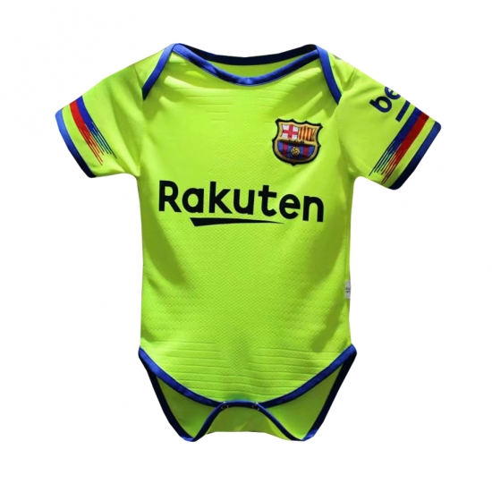 Barcelona 2018/19 Away Infant Shirt Soccer Jersey Suit - Click Image to Close