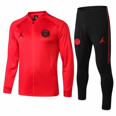 PSG x Jordan 2018/19 Red Training Suit (Jacket+Trouser)