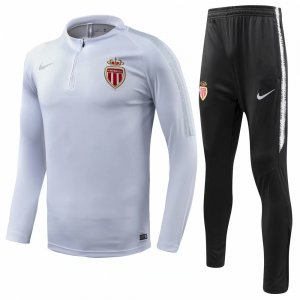 AS Monaco 2018/19 White Training Suit (Shirt+Trouser)