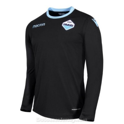 Lazio 2017/18 Black Long Sleeved Goalkeeper Shirt Soccer Jersey