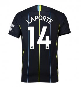 Manchester City 2018/19 Laporte 14 Away Shirt Soccer Jersey