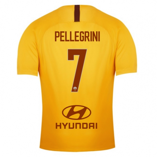 AS Roma 2018/19 PELLEGRINI 7 Third Shirt Soccer Jersey - Click Image to Close