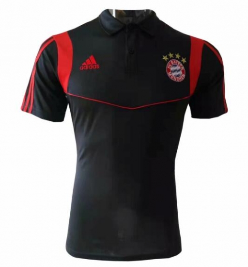 Bayern Munich 2019/2020 Black Polo Shirt - Click Image to Close
