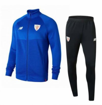 Athletic Bilbao 2018/19 Blue Training Suit (Jacket+Trouser)
