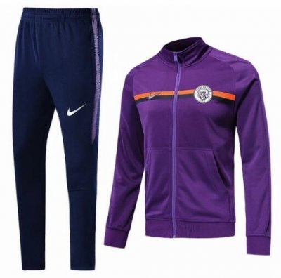Manchester City 2018/19 Purple Training Suit (Jacket+Trouser)