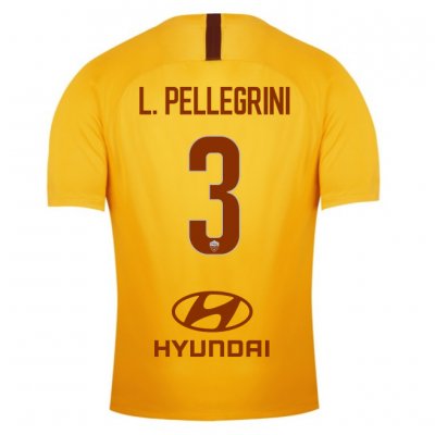 AS Roma 2018/19 L.PELLEGRINI 3 Third Shirt Soccer Jersey