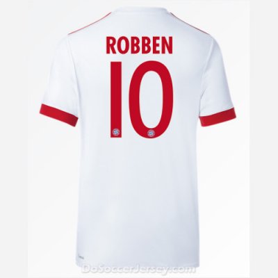Bayern Munich 2017/18 UCL Robben #10 Shirt Soccer Jersey
