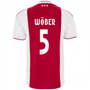 Ajax 2018/19 maximilian wober 5 Home Shirt Soccer Jersey