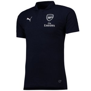 Arsenal 2018/19 Black Polo Shirt