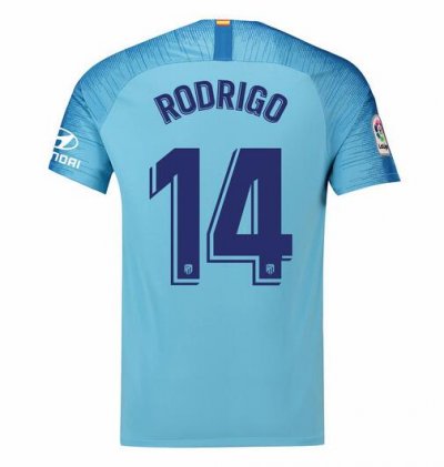 Atletico Madrid 2018/19 Rodrigo 14 Away Shirt Soccer Jersey