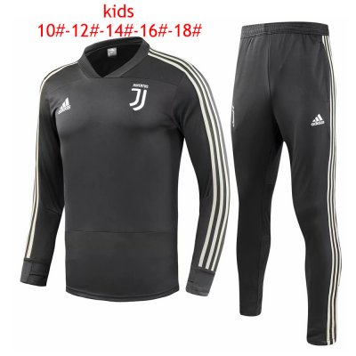 Kids Juventus 2018/19 Black Training Suit