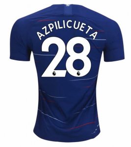 Chelsea 2018/19 Home Cesar Azpilicueta Shirt Soccer Jersey