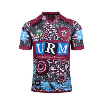 Manly-Warringah 2017 Men's Rugby Jersey - 001