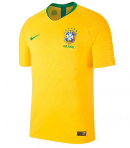 Player Version Brazil 2018 World Cup Home Shirt Soccer Jersey