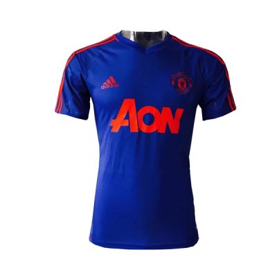 Manchester United 2017/18 Blue Training Shirt