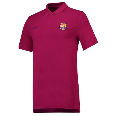 Barcelona 2018/19 Burgundy Polo Shirt