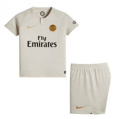 PSG 2018/19 Away Kids Soccer Jersey Kit Children Shirt + Shorts