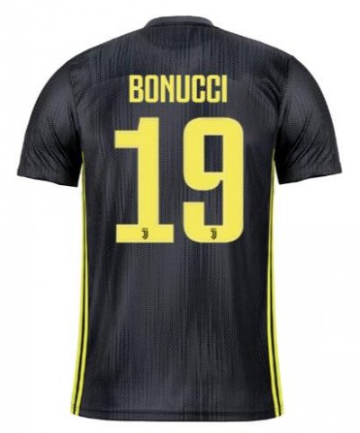 Juventus 2018-19 Third BONUCCI 19 Shirt Soccer Jersey