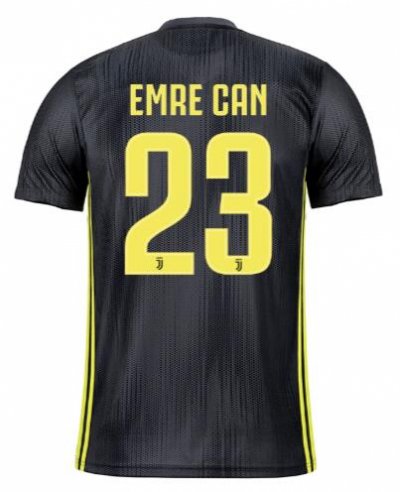 Juventus 2018-19 Third EMRE CAN 23 Shirt Soccer Jersey
