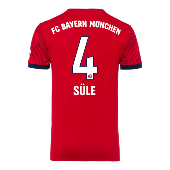 Bayern Munich 2018/19 Home 4 Süle Shirt Soccer Jersey - Click Image to Close