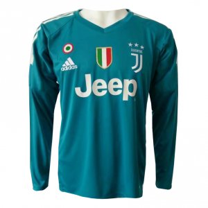 Juventus 2017/18 Blue Goalkeeper Long Sleeved Shirt Soccer Jersey