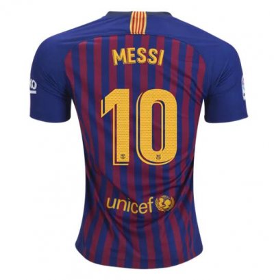 Barcelona 2018/19 Home Messi Shirt Soccer Jersey