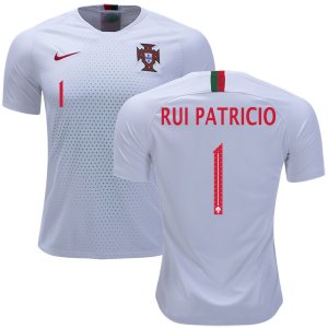Portugal 2018 World Cup RUI PATRICIO 1 Away Shirt Soccer Jersey