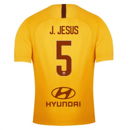 AS Roma 2018/19 J. JESUS 5 Third Shirt Soccer Jersey