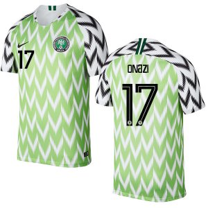 Nigeria Fifa World Cup 2018 Home Ogenyi Onazi 17 Shirt Soccer Jersey