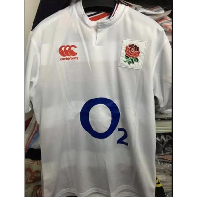 England 2017 Men's White Rugby Jersey