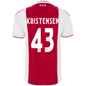 Ajax 2018/19 rasmus kristensen 43 Home Shirt Soccer Jersey