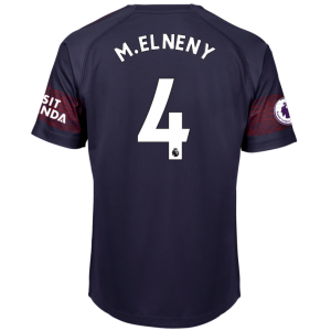 Arsenal 2018/19 Mohamed Elneny 4 Away Shirt Soccer Jersey