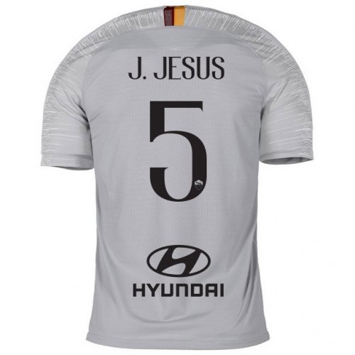 AS Roma 2018/19 J. JESUS 5 Away Shirt Soccer Jersey