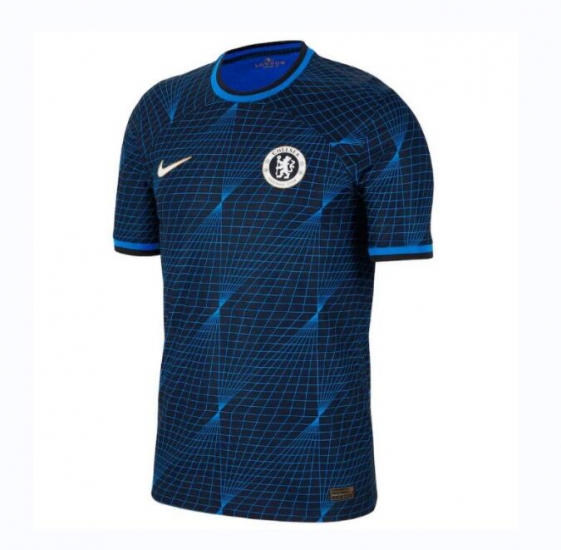 Men 2023/24 Chelsea Away Soccer Jersey Player Edition - Click Image to Close