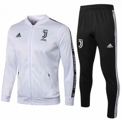 Juventus 2018/19 White Anthem Training Suit (Jacket+Trouser)