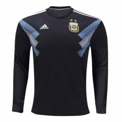 Argentina 2018 World Cup Away Long Sleeved Shirt Soccer Jersey