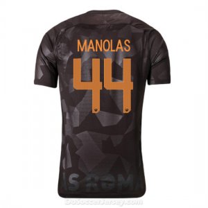 AS ROMA 2017/18 Third MANOLAS #44 Shirt Soccer Jersey