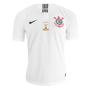 Match Version SC Corinthians 2018/19 Home White Shirt Soccer Jersey
